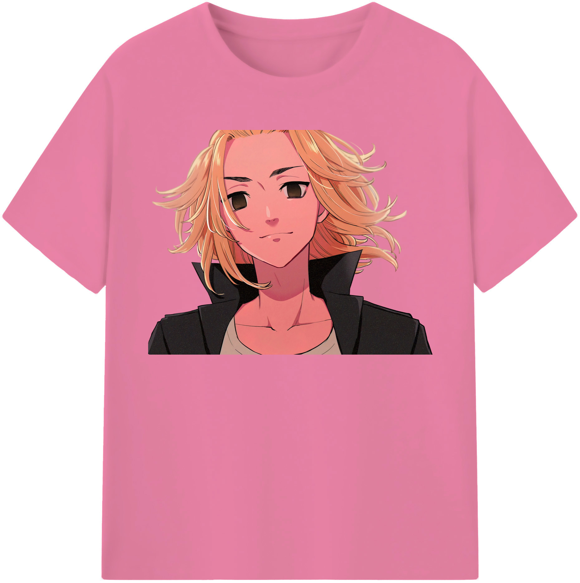 （画像用） 東京リベンジャーズ Tokyo Revengers 綿100％半袖Tシャツ（フロントプリント）
